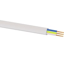 Шнур TDM ELECTRIC ШВВП 3x0,75 ГОСТ на катушке 200 м, белый SQ0120-0082