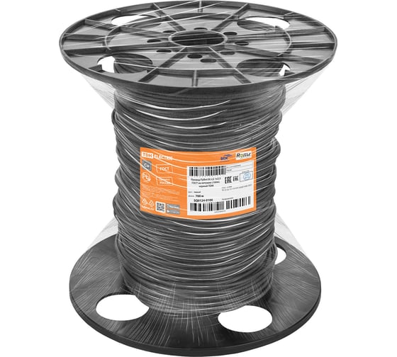 Провод TDM ELECTRIC ПуВнг(А)-LS 1x2.5 ГОСТ, на катушке 700 м, черный SQ0124-0100