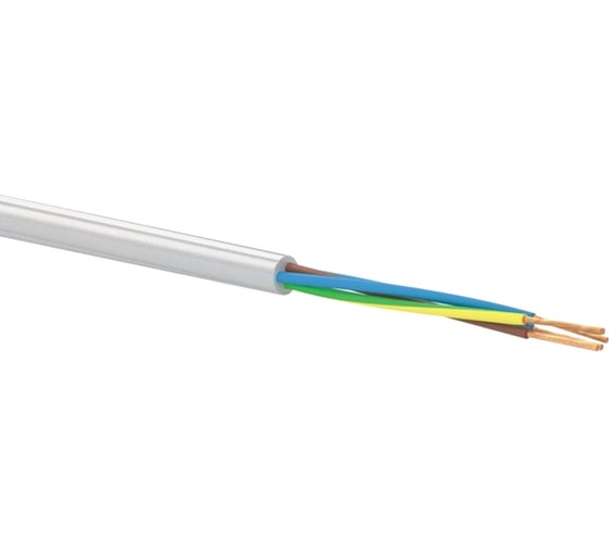 Провод TDM ПВС 4x1.5 ГОСТ, на катушке 50 м, белый SQ0118-0410