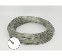 Термостойкий монтажный провод МГТФЭ ПРОВОДНИК 2x0.1 мм2, 50м OZ70539L50