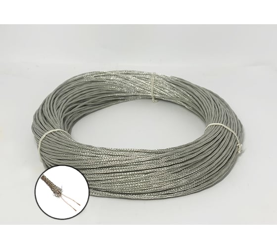Термостойкий монтажный провод МГТФЭ ПРОВОДНИК 2x0.07 мм2, 150м OZ70524L150