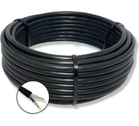 Гибкий автомобильный кабель ПРОВОДНИК КГВВА 2x0.75 мм2, 50м OZ87242L50