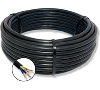 Гибкий автомобильный кабель ПРОВОДНИК КГВВА 4x1 мм2, 50м OZ87236L50