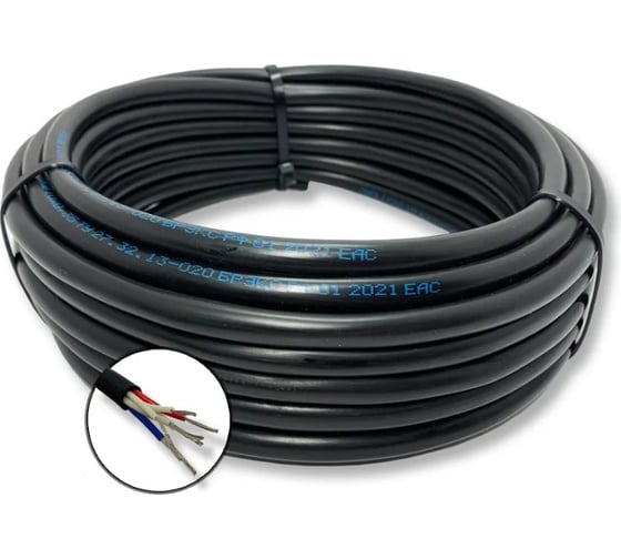 Монтажный кабель МКШ ПРОВОДНИК 5x0.75 мм2, 30м OZ48621L30 1
