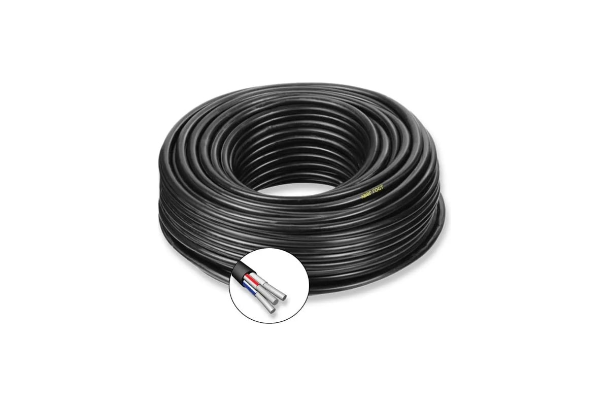 Силовой кабель АВВГ ПРОВОДНИК 3x10 мм2, 20м OZ234419L20 - выгодная цена ...