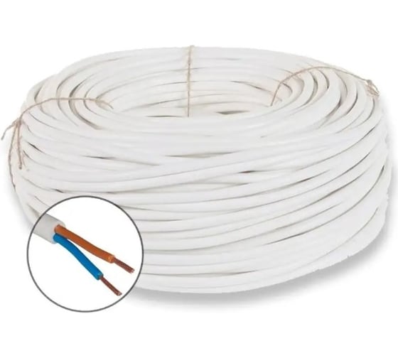 Теплостойкий провод ПРКС ПРОВОДНИК 2x1 мм2, 30м OZ437141L30 1
