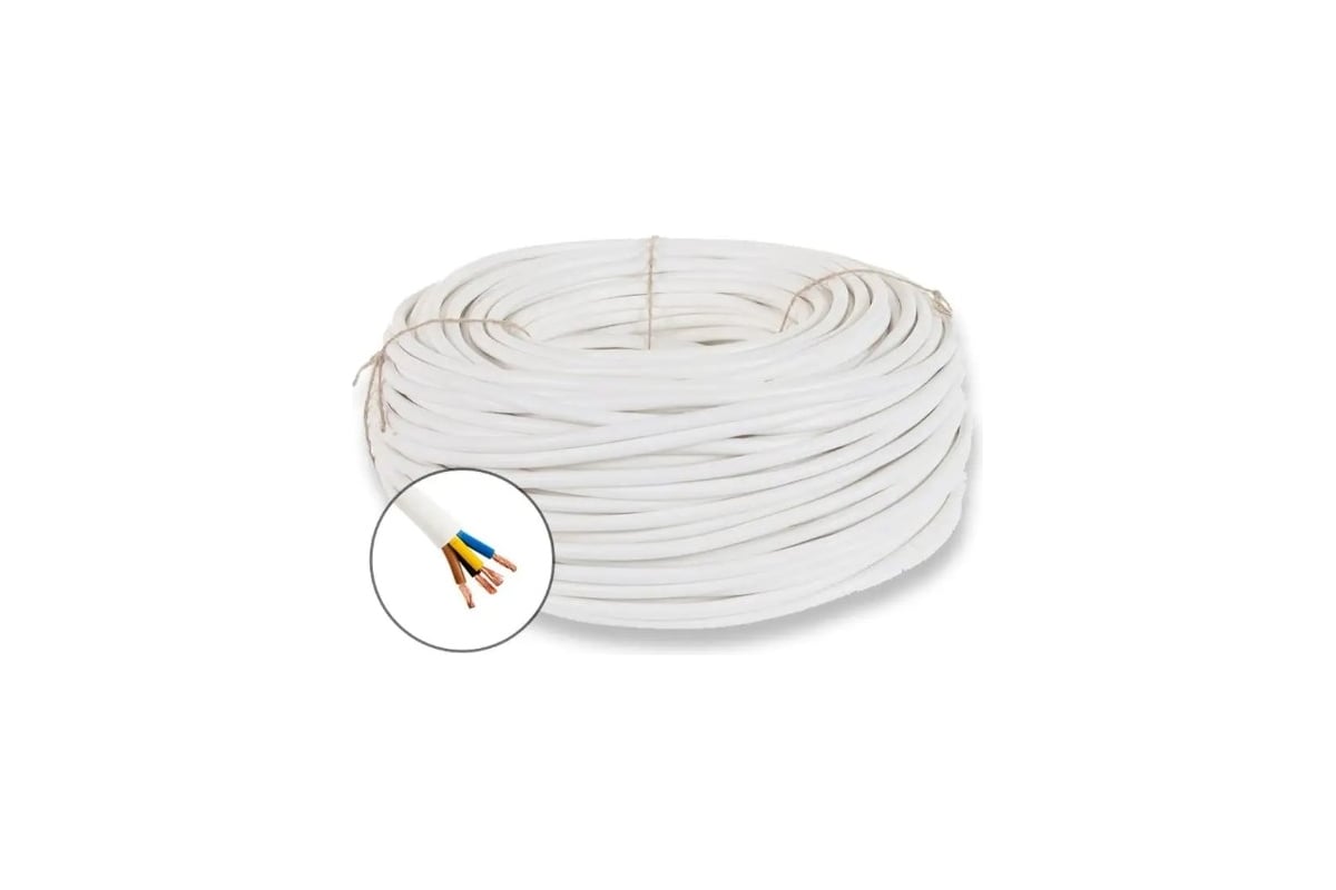 Теплостойкий провод ПРКС ПРОВОДНИК 4x0.5 мм2, 20м OZ437155L20 ...