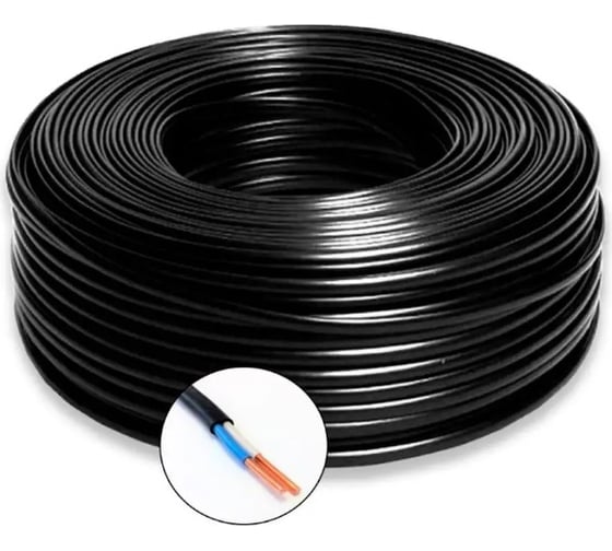Электрический кабель ВВГ-Пнг(A)-LS ПРОВОДНИК 2x6 мм2, 1м OZ62213L1