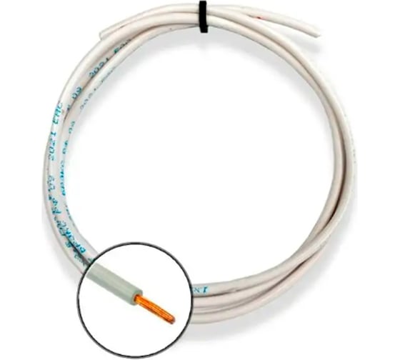 Провод ПРОВОДНИК пвкв теплостойкий, 1x0.75 мм2, 1м OZ98732L1 1