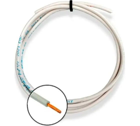 Провод ПРОВОДНИК пвкв теплостойкий, 1x6 мм2, 2м OZ97251L2