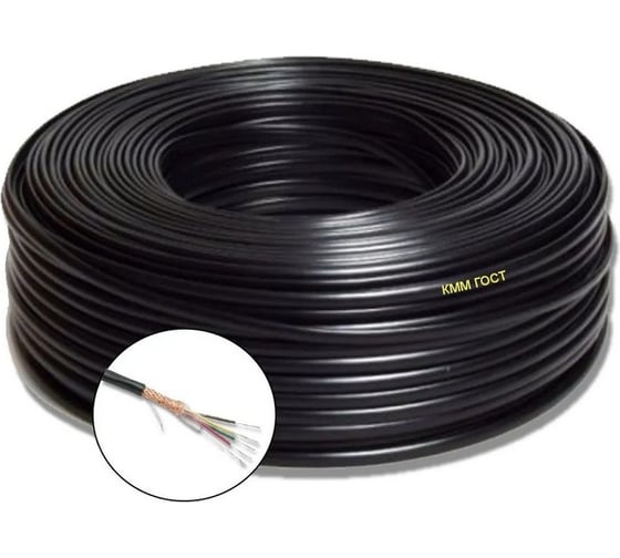 Микрофонный кабель ПРОВОДНИК КММ 5x0.12 мм2, 2м OZ65715L2