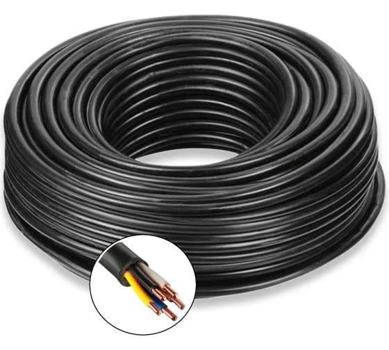 Контрольный кабель ПРОВОДНИК кппгнг(a)-hf 5x1 мм2, 5м OZ66545L5 1