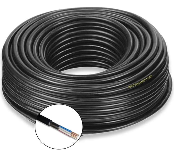 Контрольный кабель ПРОВОДНИК кппгэнг(a)-hf 4x1.5 мм2, 50м OZ68526L50 1