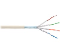 Кабель NIKOLAN F/FTP 4 пары, слоновая кость, 305м NKL 9340A-IY