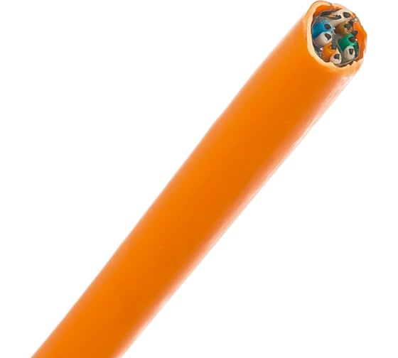 Кабель NIKOLAN F/UTP 4 пары, оранжевый, 100м NKL 4241C-OR
