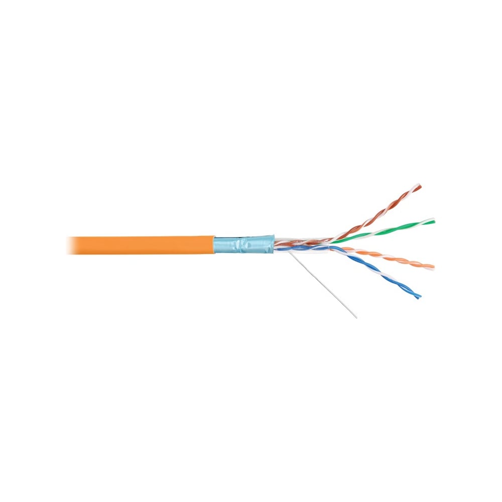 Кабель NIKOLAN F/UTP 4 пары, оранжевый, 305м NKL 9200C-OR - выгодная ...