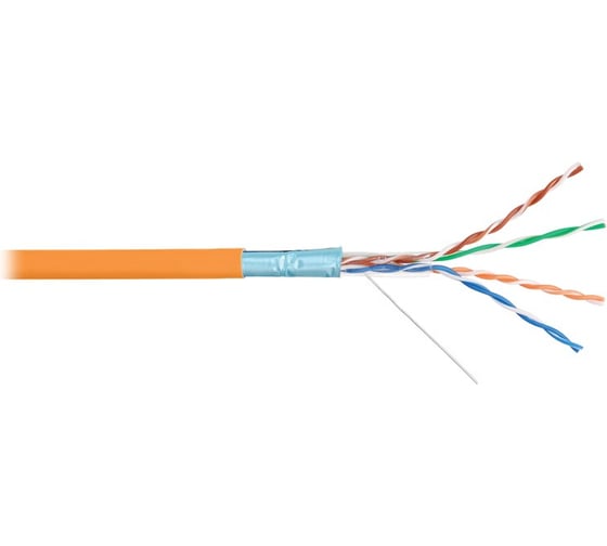 Кабель NIKOLAN F/UTP 4 пары, оранжевый, 305м NKL 9200C-OR 1