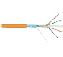 Кабель NIKOLAN F/UTP 4 пары, оранжевый, 305м NKL 9240C-OR