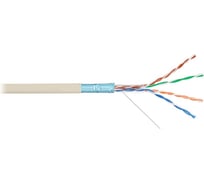 Кабель NIKOLAN F/UTP 4 пары, слоновая кость, 305м NKL 9200A-IY