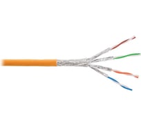 Кабель NIKOLAN S/FTP 4 пары, оранжевый, 305м NKL 9350C-OR
