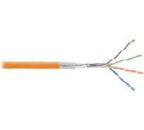 Кабель NIKOLAN SF/UTP 4 пары, оранжевый, 305м NKL 9300C-OR
