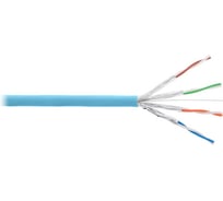 Кабель NIKOLAN U/FTP 4 пары, голубой, 500м NKL 4455C-IB