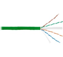 Кабель NIKOLAN U/UTP 4 пары, зеленый, 305м NKL 4140C-GN