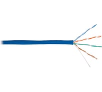 Кабель NIKOLAN U/UTP 4 пары, синий, 305м NKL 4100A-BL