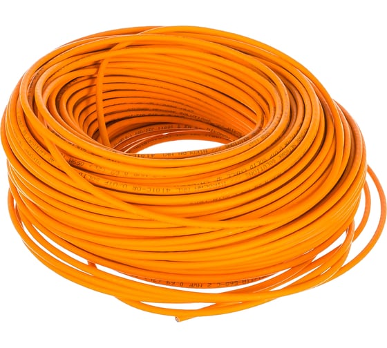 Кабель NIKOLAN U/UTP 4 пары, оранжевый, 100м NKL 4101C-OR