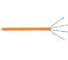 Кабель NIKOLAN U/UTP 4 пары, оранжевый, 100м NKL 4101C-OR 1