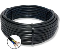 Гибкий кабель ПРОВОДНИК автомобильный КГВВА 4x1 мм2, 150м OZ87236L150