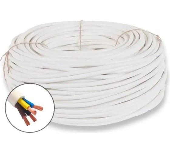 Бытовой провод ПВСнг(A)-LS ПРОВОДНИК 4x1 мм2, 15м OZ76358L15