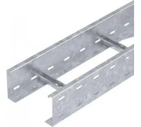 Лестничный кабельный лоток OBO Bettermann WKLG 1120 FT, 110х200х6000 мм, S=2 мм, для больших расстояний, сталь, горячий цинк 6311059