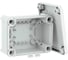 Распределительная коробка OBO Bettermann 150x116x67, полипропилен, IP 66, сплошная стенка серая 2007255 2