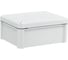 Распределительная коробка OBO Bettermann 150x116x67, полипропилен, IP 66, сплошная стенка серая 2007255 5
