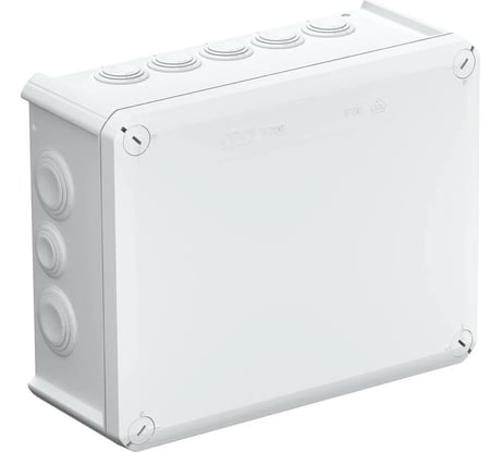 Распределительная коробка OBO Bettermann T250, влагозащищенная, IP 66, 240x190x95 мм 2007109