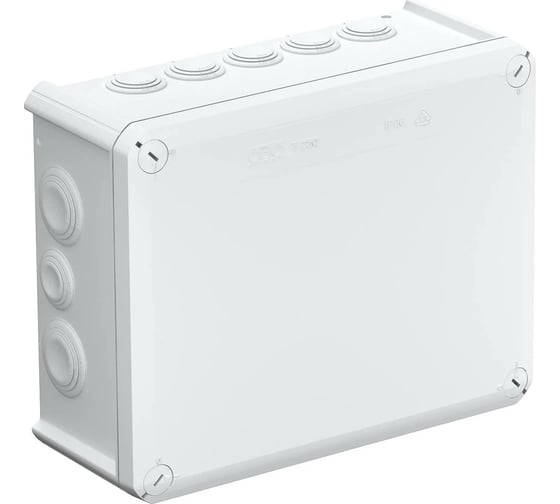 Распределительная коробка OBO Bettermann T250, влагозащищенная, IP 66, 240x190x95 мм 2007109 1