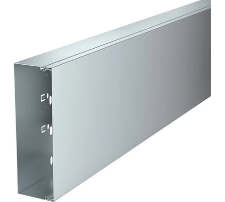 Металлический кабель-канал OBO Bettermann LKM 60x200x2000 мм, толщина 0,8 мм сталь оцинкованная (короб с крышкой) 6247164