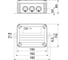 Огнестойкая распределительная коробка OBO Bettermann 150x116x67 мм 7205540 5