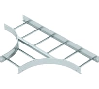 Т-образная секция лестничного лотка OBO Bettermann 110x400 мм R=500 мм 6219407