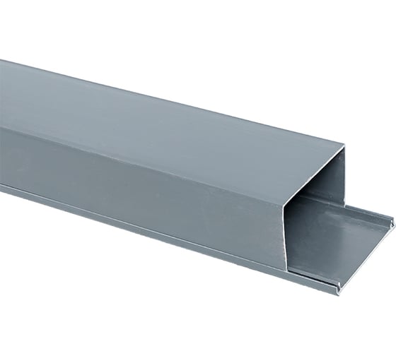 Канал кабельный EKF Basic RAL 7005 100х60, (10 шт. по 18м) kk-100-60-basic-g7005