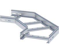 Горизонтальный угол EKF 90 град. для лестничного лотка 50x100мм glt9050100