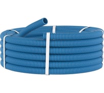 Труба DKC ППЛ гибкая гофр. д.50мм, легкая без протяжки, 15м, цвет синий 10950