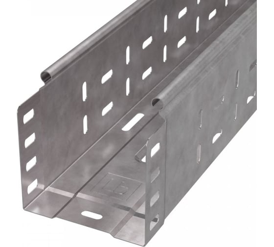 Перфорированный лоток Промрукав стандарт hdz 100x100x3000 (0,7 мм) 3 м. PR16.1226 1