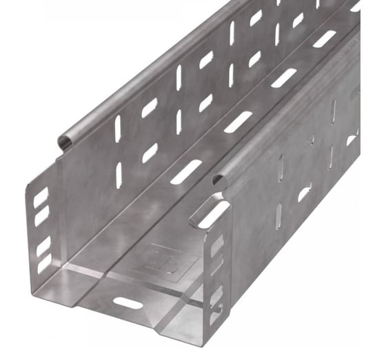 Перфорированный лоток Промрукав стандарт hdz 100x80x3000 (1,0 мм) 3 м. PR16.2459