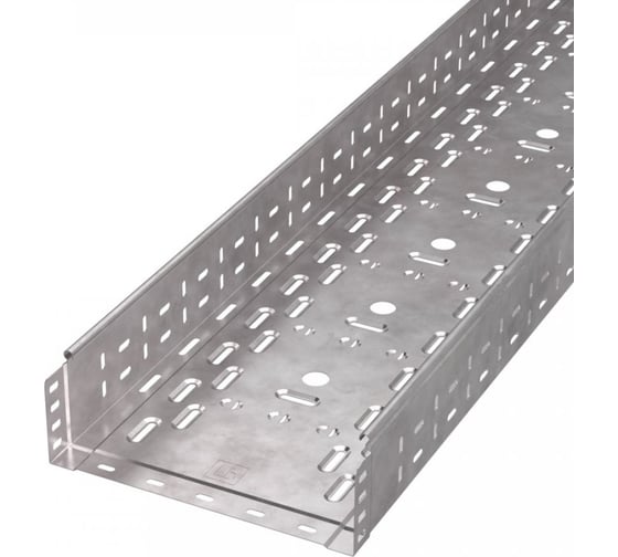 Перфорированный лоток Промрукав стандарт hdz 300x100x3000 (0,8 мм) 3 м. PR16.1235 1