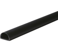 Кабель-канал Systeme Electric multiset 20x12x2000 мм, арочной формы, пвх, антрацит IMT20120BK