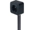 Кабель-канал Systeme Electric MultiSet 20x12x2000 мм арочной формы пвх антрацит IMT20120BK 2