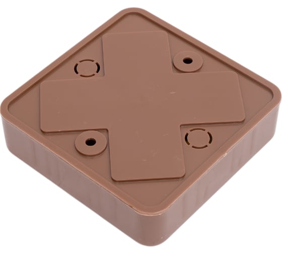 Распаячная коробка IEK км41212-05 о/п 75x75x20мм дуб(6к/6мм2) UKO10-075-075-020-K24