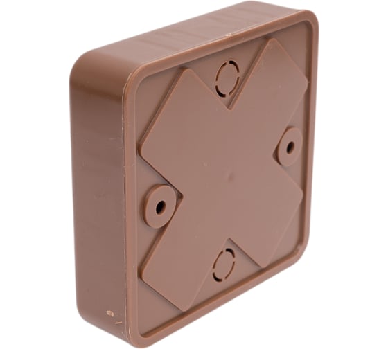 Распаячная коробка IEK км41212-05 о/п 75x75x20мм дуб(6к/6мм2) UKO10-075-075-020-K24